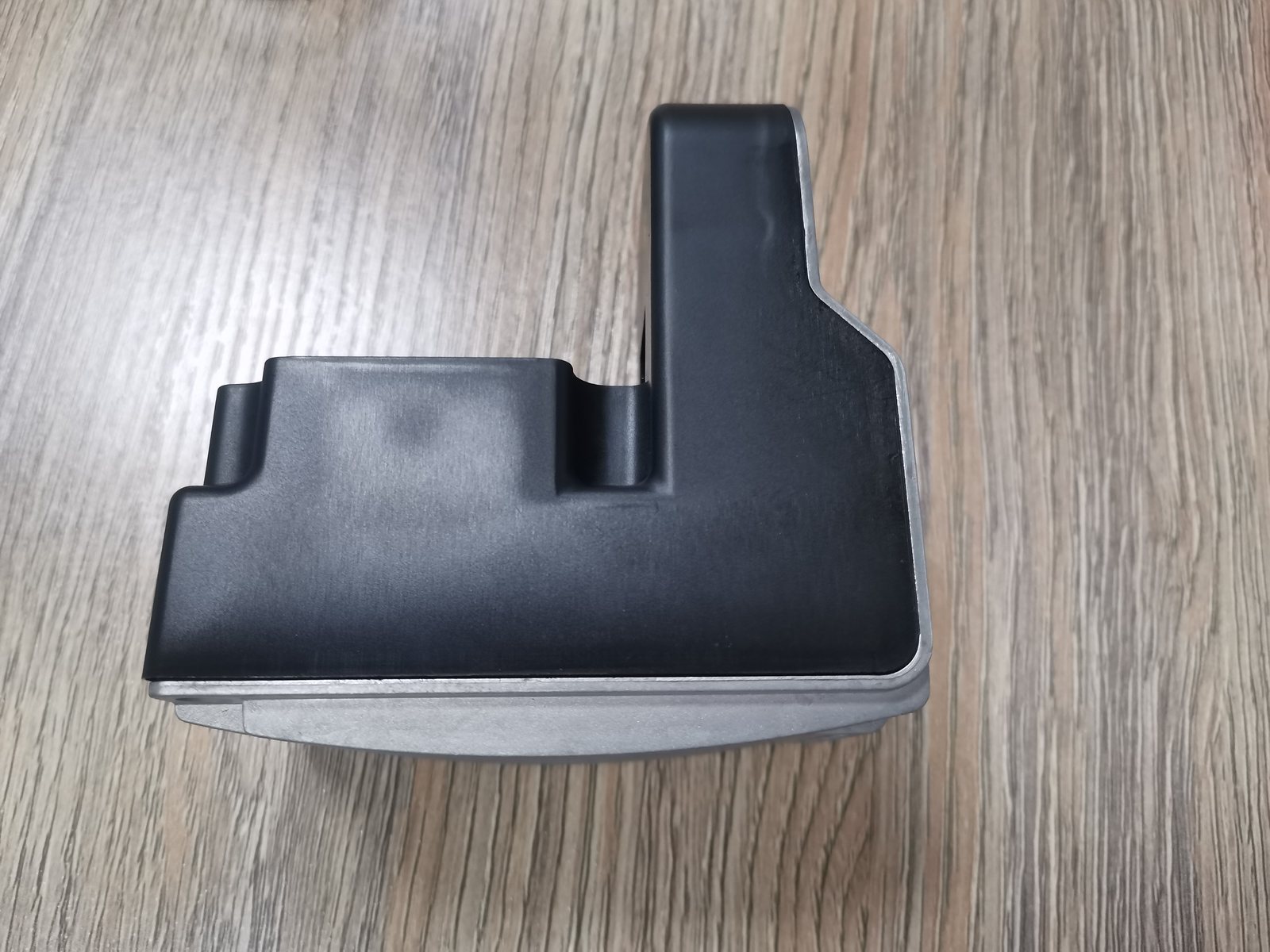 Aluminium base with an over-moulded plastic component supplied by TR Manufacturing